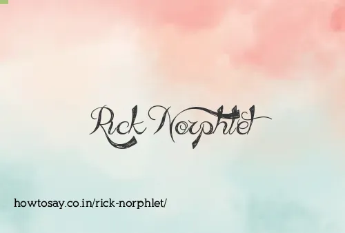 Rick Norphlet