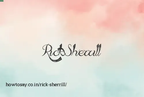 Rick Sherrill