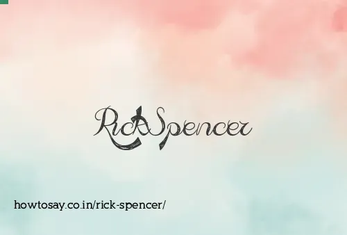 Rick Spencer