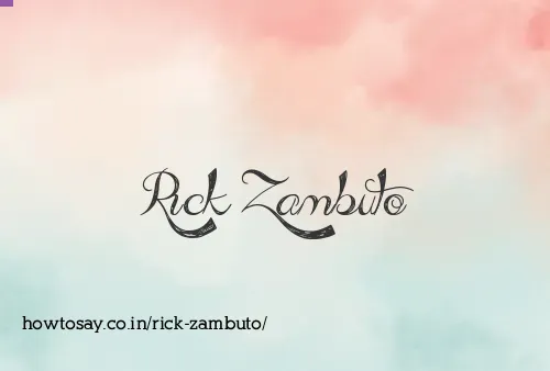 Rick Zambuto