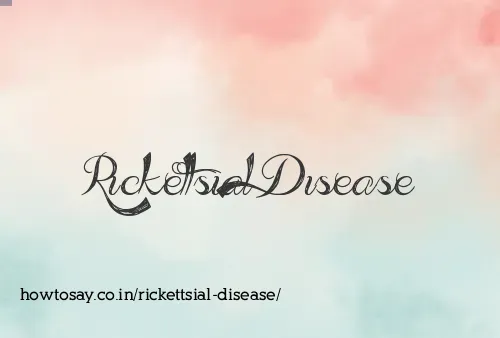 Rickettsial Disease