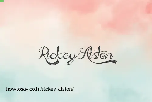 Rickey Alston