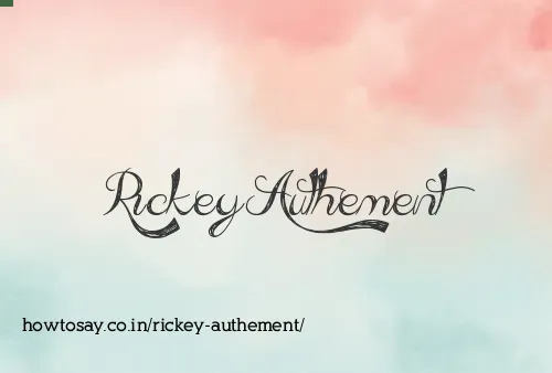 Rickey Authement