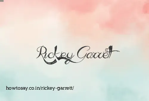 Rickey Garrett