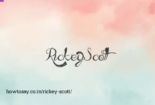 Rickey Scott
