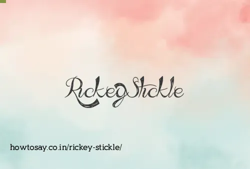 Rickey Stickle