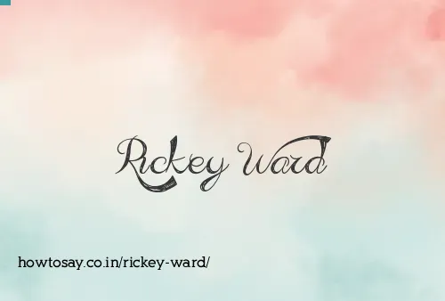 Rickey Ward
