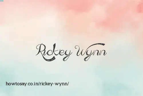 Rickey Wynn