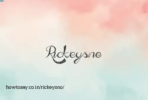Rickeysno