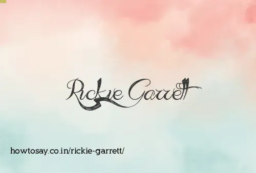 Rickie Garrett