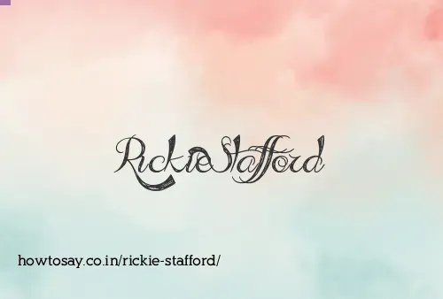 Rickie Stafford