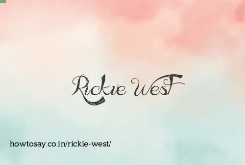 Rickie West