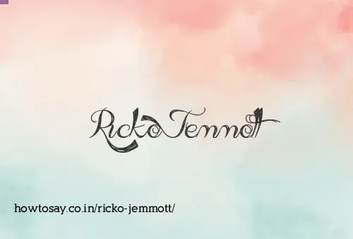 Ricko Jemmott