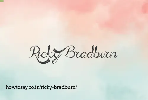 Ricky Bradburn