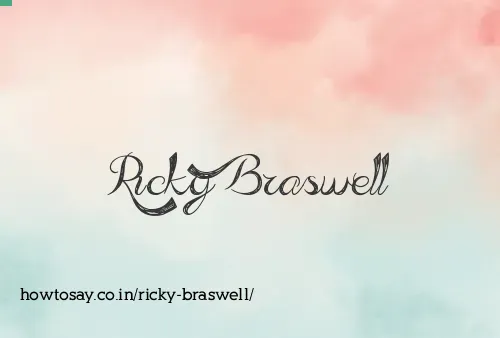 Ricky Braswell