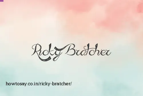 Ricky Bratcher