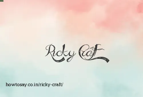 Ricky Craft