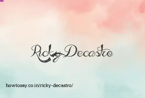 Ricky Decastro