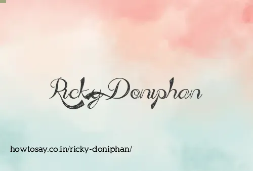 Ricky Doniphan
