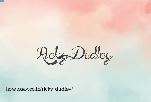 Ricky Dudley