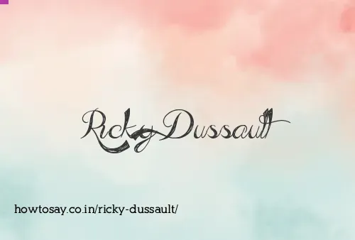 Ricky Dussault