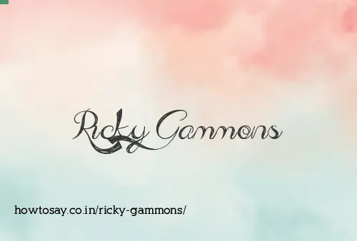 Ricky Gammons