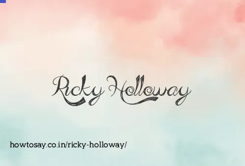 Ricky Holloway