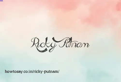 Ricky Putnam