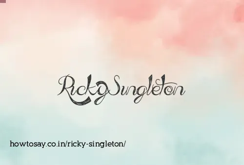 Ricky Singleton