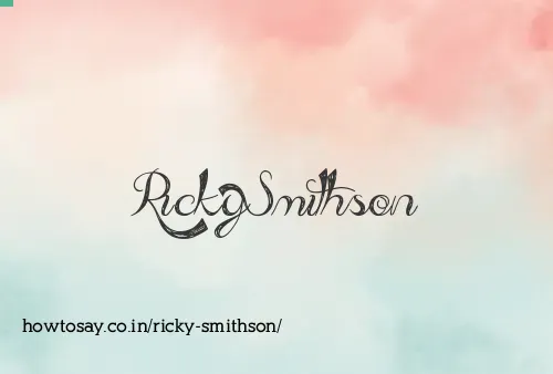 Ricky Smithson
