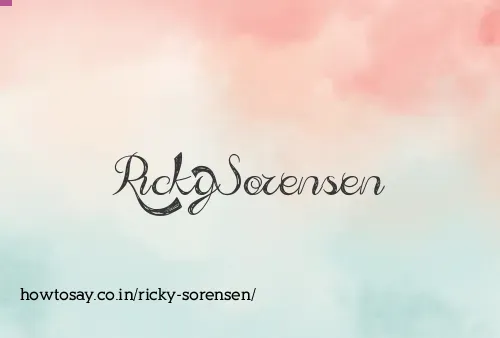 Ricky Sorensen