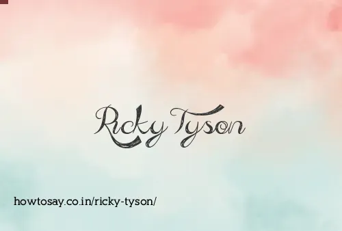 Ricky Tyson
