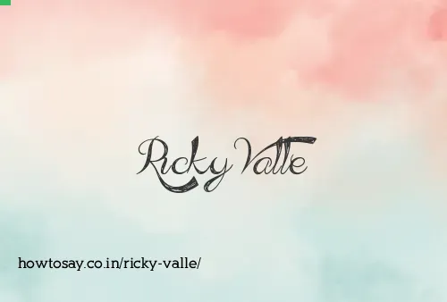 Ricky Valle