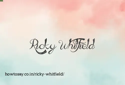 Ricky Whitfield