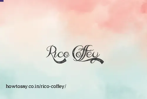 Rico Coffey
