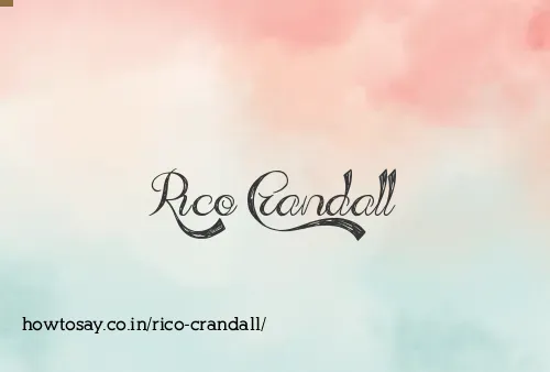 Rico Crandall