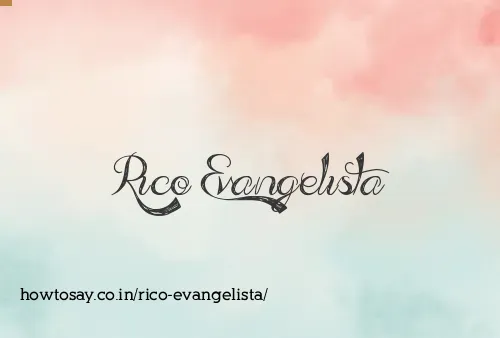 Rico Evangelista
