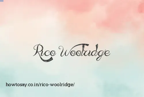 Rico Woolridge