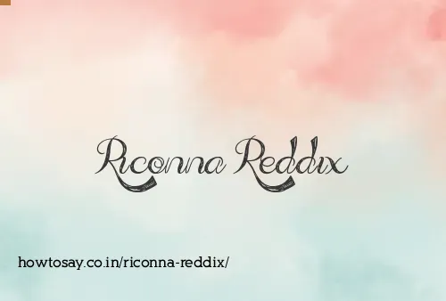 Riconna Reddix