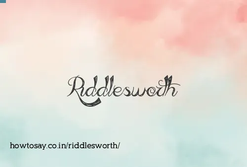 Riddlesworth