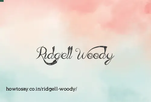 Ridgell Woody
