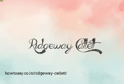 Ridgeway Catlett