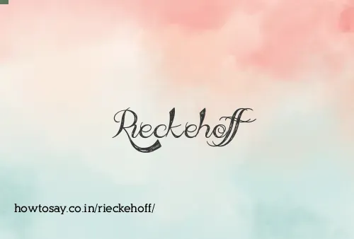 Rieckehoff