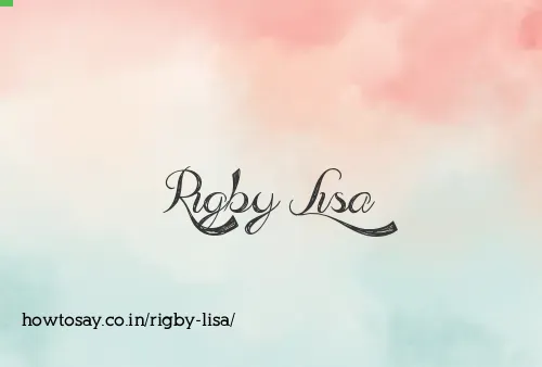 Rigby Lisa