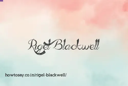 Rigel Blackwell
