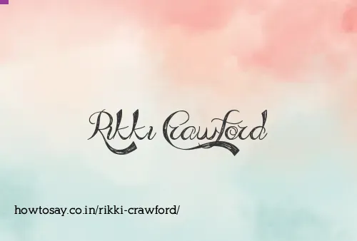 Rikki Crawford