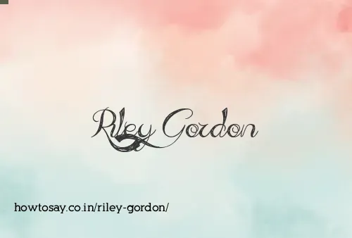 Riley Gordon