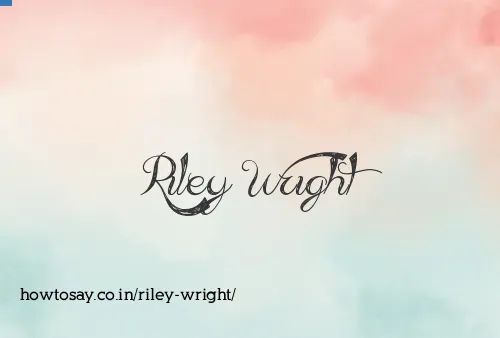Riley Wright