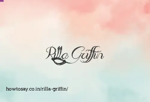 Rilla Griffin