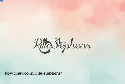 Rilla Stephens